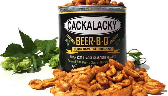 Cackalacky Introduces Beer-B-QT Seasoned Snack Peanuts